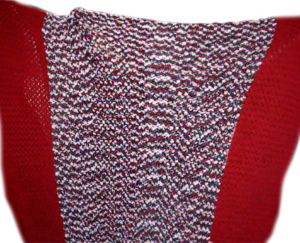 Christmas Afghan Blanket [crocheted by hand]